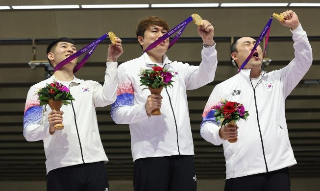 杭州亚运会第三天 韩国斩获四枚金牌