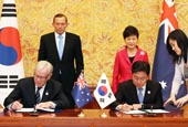韩国与澳大利亚正式签署FTA