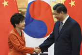 韩国总统朴槿惠，中国抗战胜利70周年之际访中