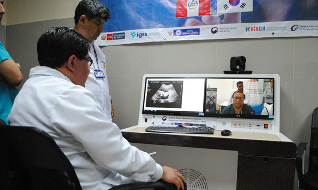 利用韩国医疗ICT技术与秘鲁开展远程联合诊疗项目