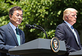韩•美首脑会谈（2017年6月）