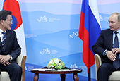 韩俄首脑会谈（2017年9月）