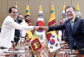 韩-斯里兰卡首脑会谈(2017年11月)
