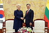 韩-立陶宛首脑会谈 (2018年2月)