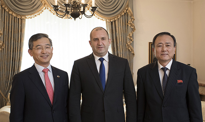 保加利亚总统积极支持韩半岛和平