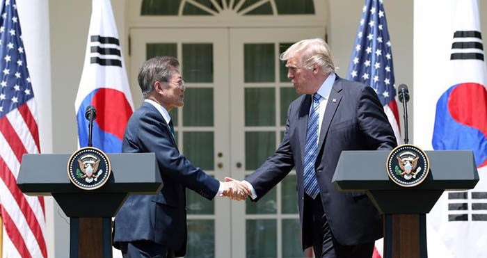 韩美首脑会晤将于22日在白宫举行
