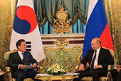 韩俄首脑会晤（2018年6月）