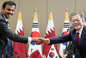 韩-卡塔尔首脑会晤（2019年1月）