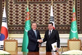 韩-土库曼斯坦首脑会晤(2019年 4月)