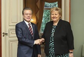 韩-挪威首脑会晤 (2019年6月)
