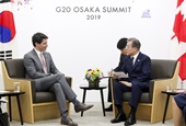 韩-加拿大首脑会晤 (2019年6月)