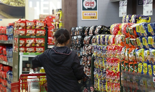韩国上半年方便面出口额再创新高