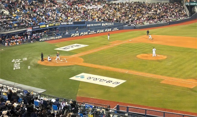 在韩国体验一场酣畅淋漓的棒球比赛