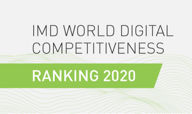 韩国IMD全球数字竞争力排名第8位