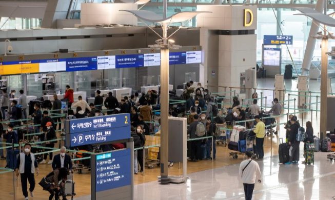 韩20日起禁止海外入境者乘坐公共交通
