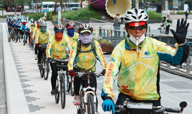 【图片看韩国】 6月3日是世界自行车日