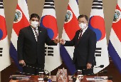 韩-哥斯达黎加首脑会晤（2021年11月)