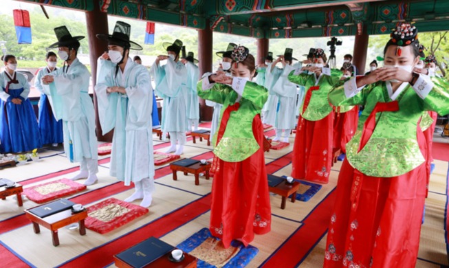 【图片看韩国】成人日行传统成年礼