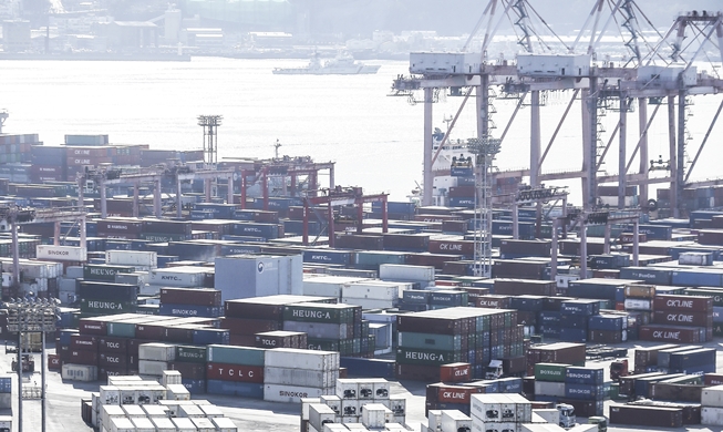 韩11月1日至10日出口量同比增长20.1%