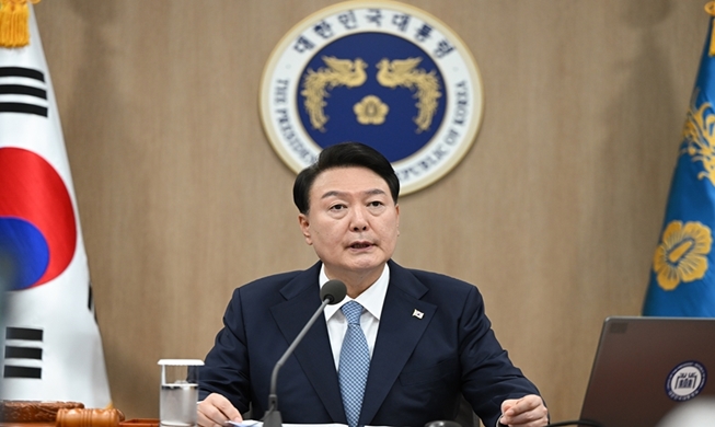 尹锡悦：将努力推进韩中日首脑会晤