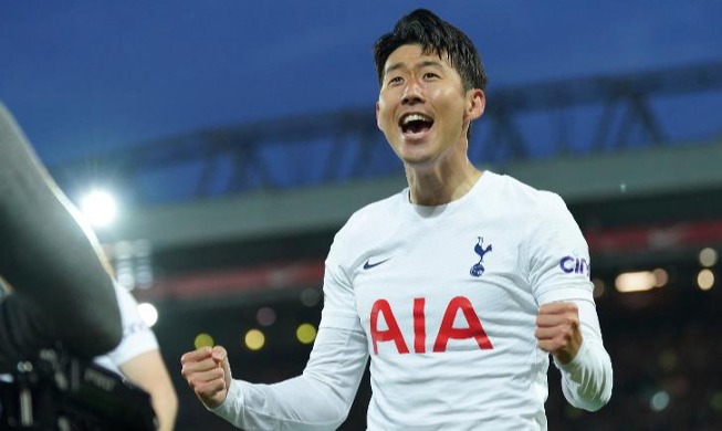 孙兴慜英超20球创五大联赛亚洲球员纪录