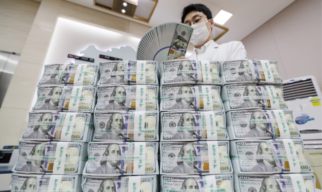 韩7月外汇储备达4165亿3000万美元，创历史新高