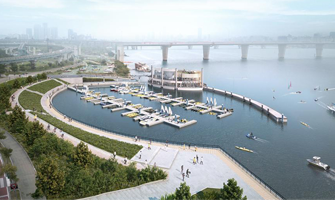 首尔市将在汉江建设水上休闲运动综合中心