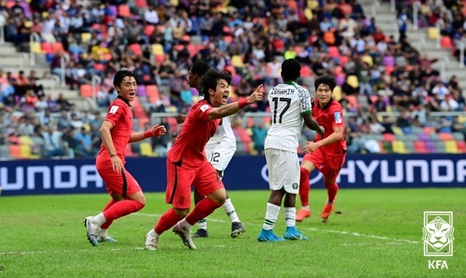 韩国连续两届跻身U-20男足世界杯四强