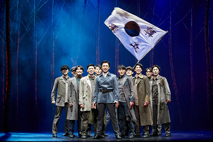 为纪念三一运动和临时政府建立100周年，2019年可观看到包括独立运动家故事在内的各种演出。图为2017年音乐剧《英雄》演出照。图片来源：Acom