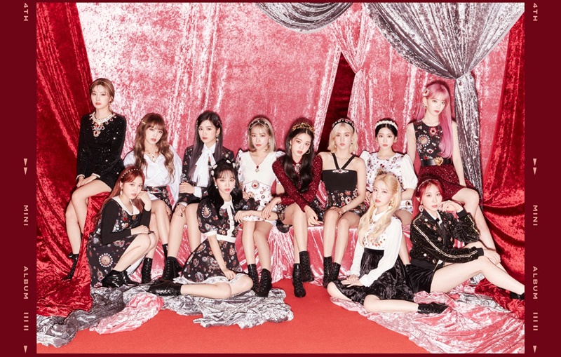 韩日女子演唱组合IZ*ONE。图片来源：IZ*ONE脸书