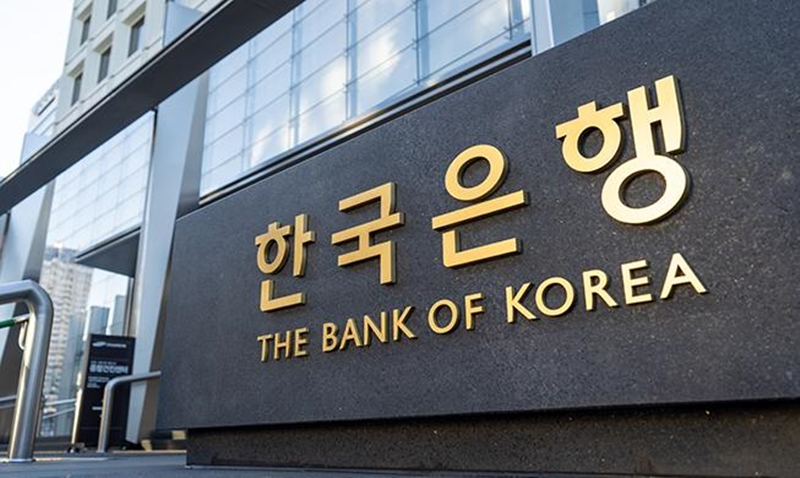 3月3日，据韩国银行公布的“2021年第四季度韩国国内生产总值”统计显示，去年人均国民总收入（GNI）为3.5168万美元，同比增加10.3%。图片来源：韩国银行