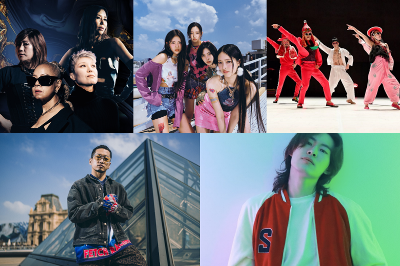 12月30日，首尔市将在5个地铁站举行游击演唱会。左上角顺时针依次图为参加演唱会的嘉宾Golden Girls、H1-KEY、Ambiguous、高退坰、Hong10。图片来源：首尔市.