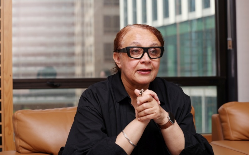 法国蒙彼利埃国家歌剧院管弦乐团总监瓦莱丽·谢瓦利耶分享她参与K-Fellowship的感想。韩宣网记者李廷佑 摄