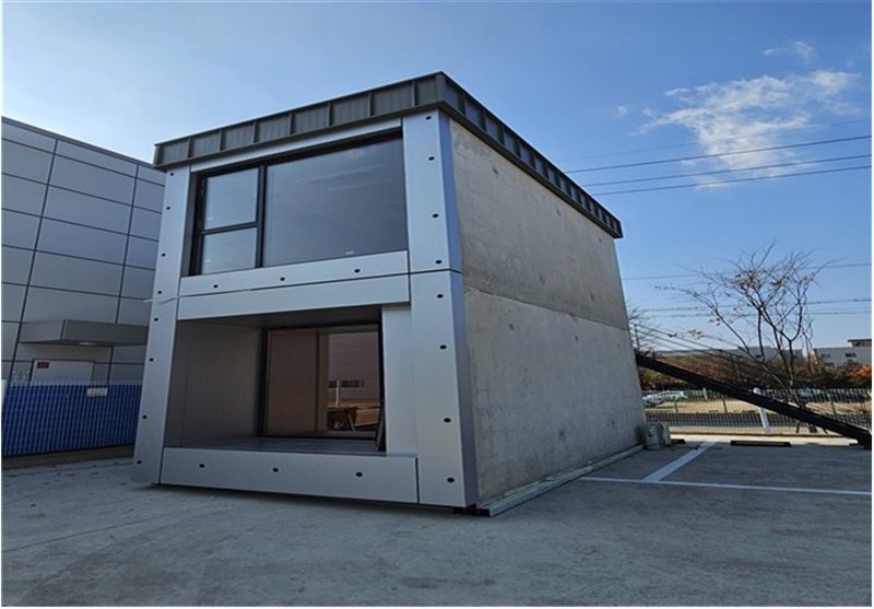 韩国建设技术研究院开发针对中东沙漠气候的模块化集成建筑技术