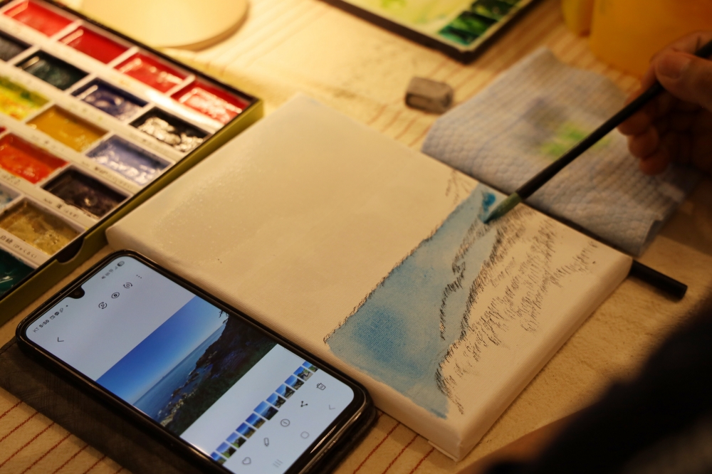  南海外婆家运营着绘画体验等丰富多彩的项目。图片来源：韩国旅游发展局