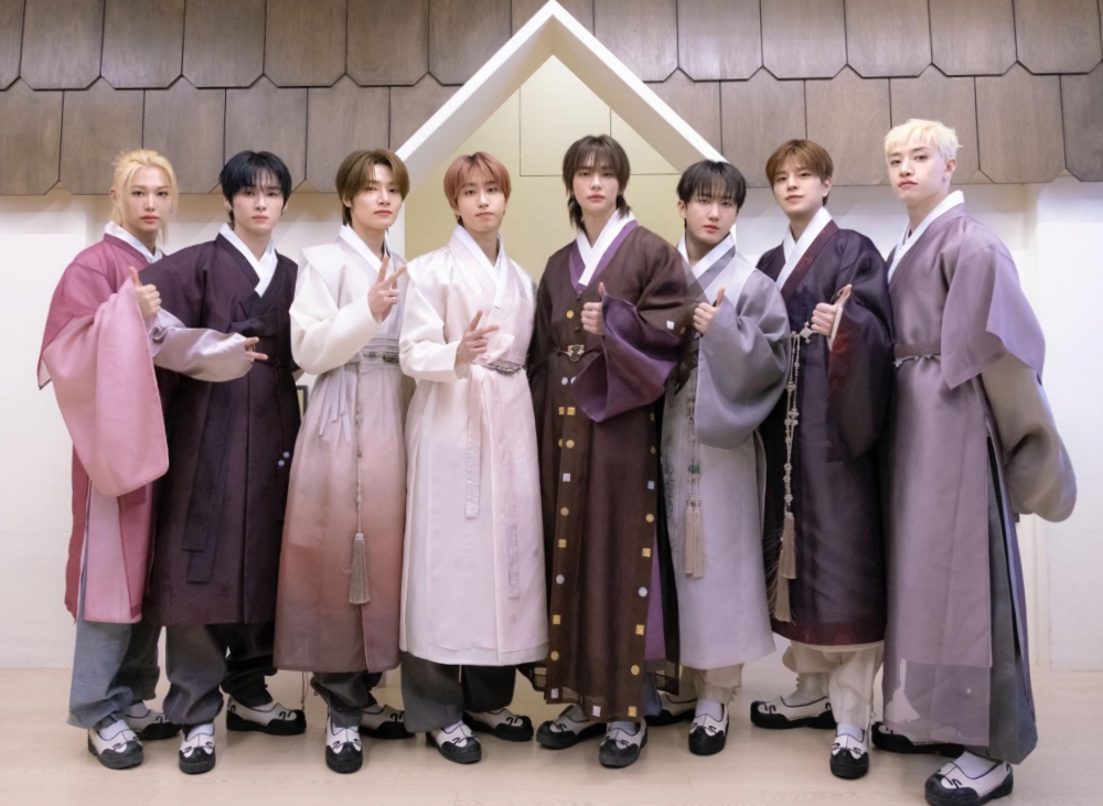 K-POP组合Stray Kids在去年国际唱片业协会（IFPI）全球艺人榜中位居第二。图片来源：Stray Kids官方Facebook