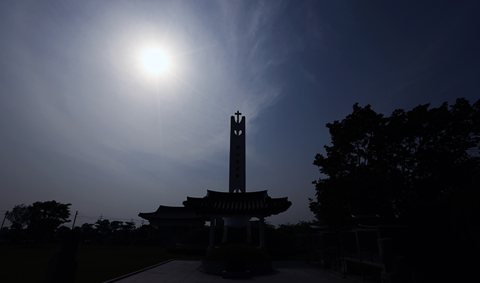 충청남도 서산 해미성지의 기념관에는 순교자들이 유골이 전시돼 있다. (사진: 전한) 