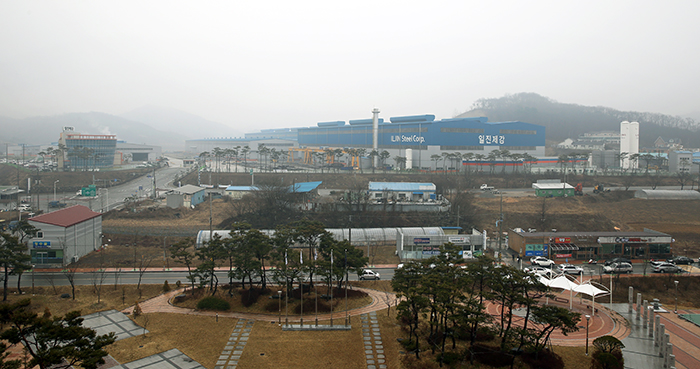 임실군청에서 바라본 임실군 전경