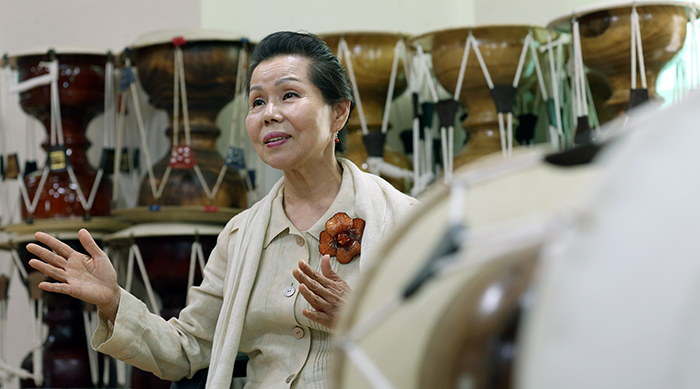 이춘희 명창은 “소리란 내 삶”이라고 말한다. (사진: 전한 기자)