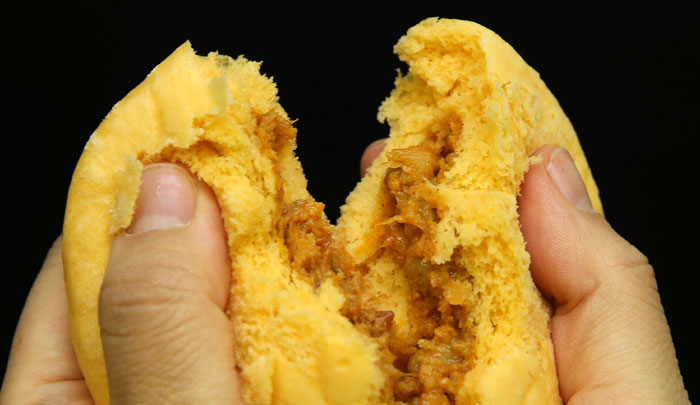 피자소가 들어간 피자호빵