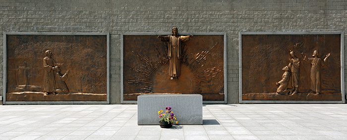 신리성지는 조선에서 가장 규모가 컸던 신앙 공동체가 있던 곳으로 한때 교우촌(敎友村)이라 불렸다. (사진: 전한) 