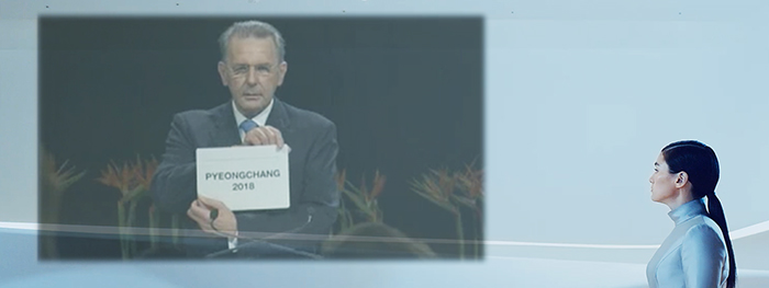 문화체육관광부 해외문화홍보원이 14일 공개한 국가이미지영상 ‘AI의 예언(AI’s prediction)’은 한국의 발전상과 평화와 화합으로 위기를 극복해온 역사를 돌아본다.