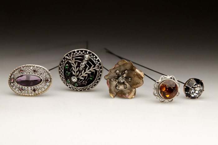 19세기 후반~ 20세기 초반 만들어진 여성용 모자 고정핀 