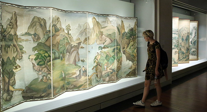 백남순(1904~1994)의 '낙원'(1937) (사진: 전한)