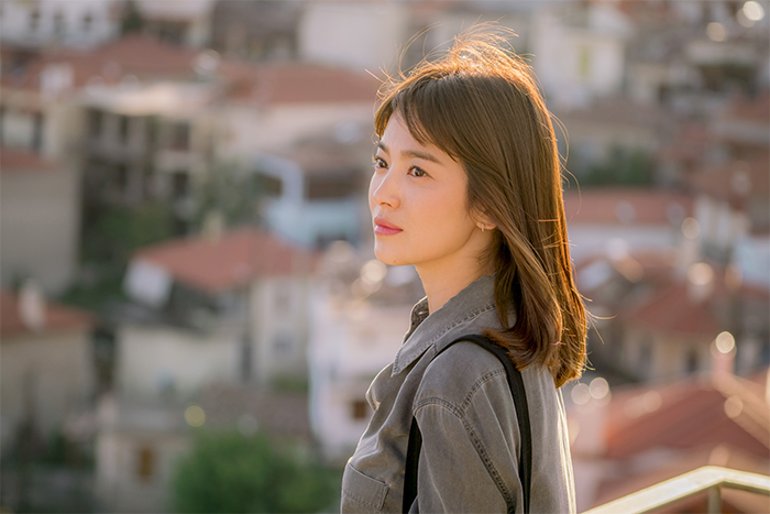 KBS2 화제의 드라마 ‘태양의 후예’에서 주인공으로 열연한 배우 송혜교.