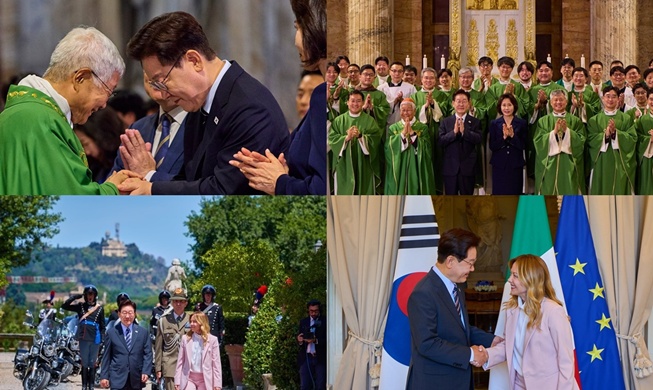 李在明出席梵蒂冈特别弥撒并发表纪念演讲
