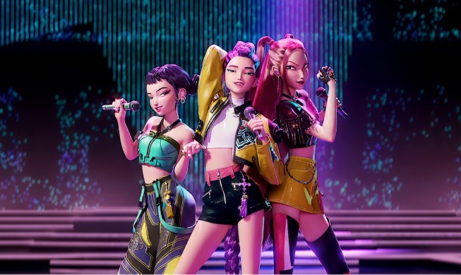 《K-POP：猎魔女团》歌舞大赛14日在首尔广场举行