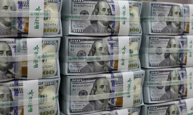 韩2月外储为4276亿美元 环比增加约17亿美元