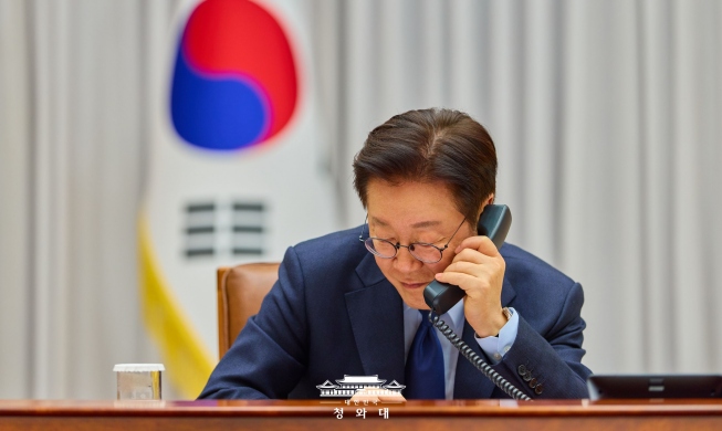 李在明与北约秘书长通话 强调持续推进防务产业合作