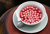 韩国料理食谱：五味子花菜（甜茶）